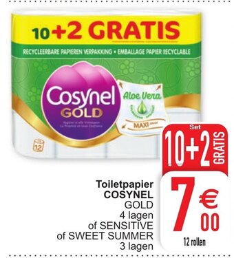 Cora Cosynel Toiletpapier aanbieding