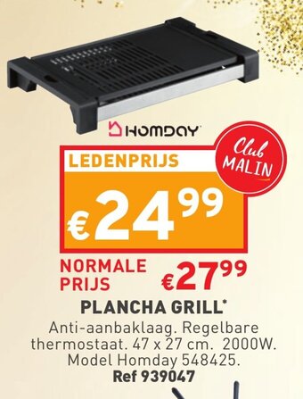 Trafic Plancha Grill aanbieding