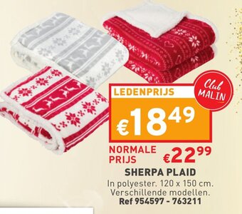 Trafic Sherpa Plaid aanbieding