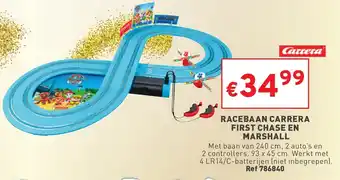 Racebaan Carrera First Chase en Marshall