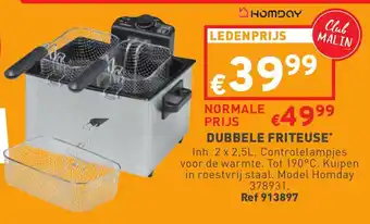 Trafic Dubbele Friteuse aanbieding