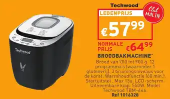 Techwood Broodbakmachine