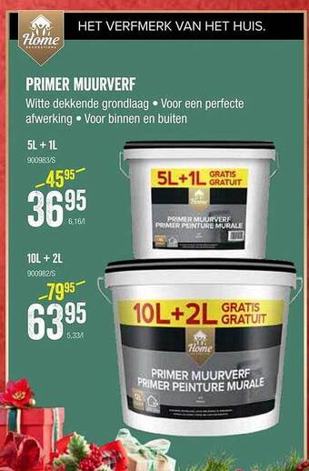 HandyHome Primer muurverf aanbieding