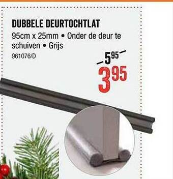HandyHome Dubbele deurtochtlat aanbieding