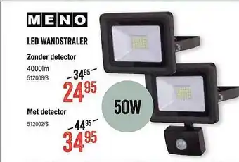 Meno led wandstraler