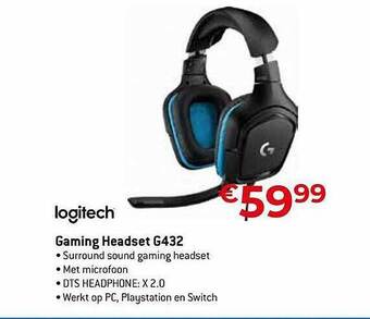 Exellent Logitech gaming headset aanbieding