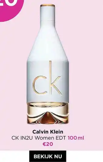 ICI PARIS XL Calvin klein ck in2u women edt aanbieding