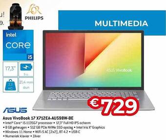 Exellent Asus vivobook 17 aanbieding