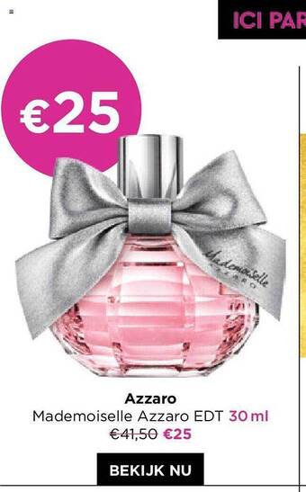ICI PARIS XL Azzaro mademoiselle azzaro edt aanbieding