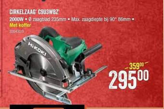 HandyHome Cirkelzaag aanbieding