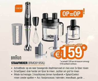 Expert Braun staafmixer aanbieding