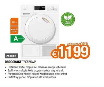 Miele droogkast