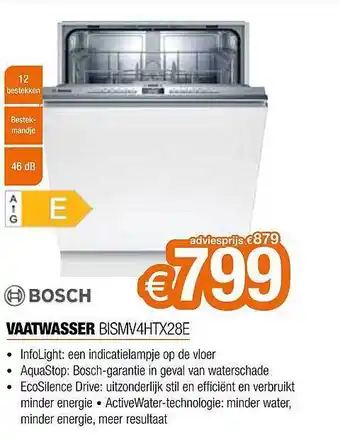 Expert Bosch vaatwasser aanbieding