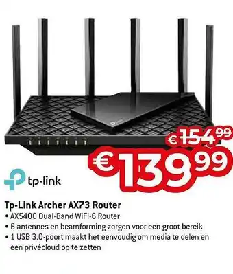 Tplink archer ax73 router