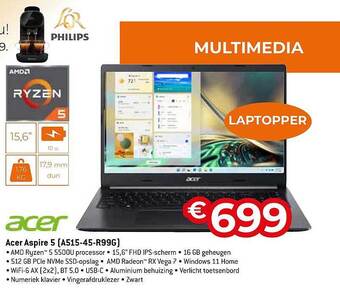 Expert Acer aspire 5 aanbieding