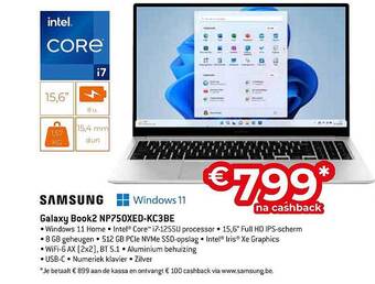 Expert Samsung galaxy book2 aanbieding