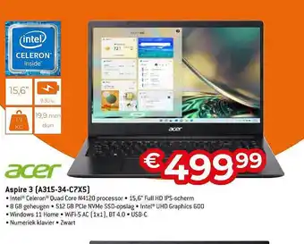 Acer aspire 3