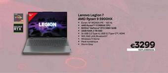 CompuDeals Lenovo legion 7 amd ryzen 9 aanbieding