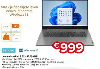 Expert Lenovo ideapad 3 aanbieding