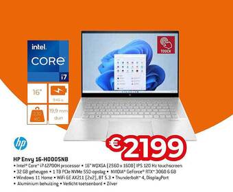 Expert Hp envy 16 aanbieding
