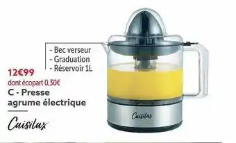 C presse agrume électrique