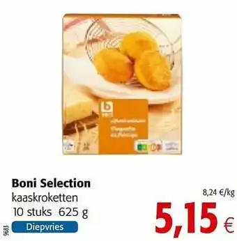 Colruyt Boni selection kaaskroketten aanbieding