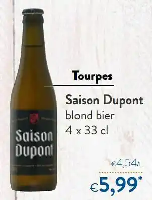 OKay Saison dupont blond bier aanbieding