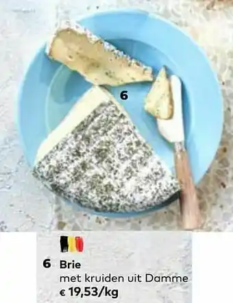 Bio Planet Brie met kruiden uit damme aanbieding