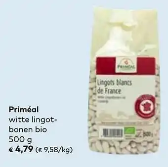 Bio Planet Priméal witte lingotbonen bio aanbieding