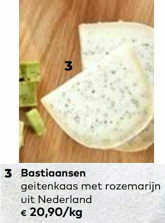Bio Planet Bastiaansen geitenkaas met rozemarijn aanbieding