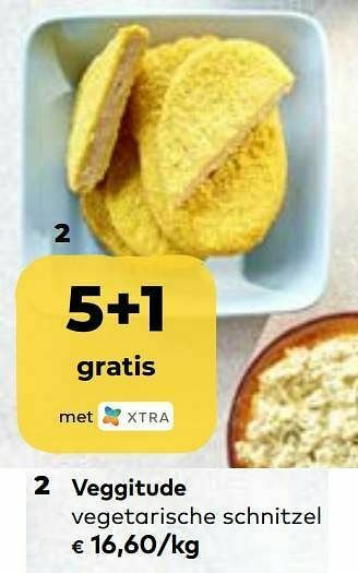 Bio Planet Veggitude vegetarische schnitzel aanbieding