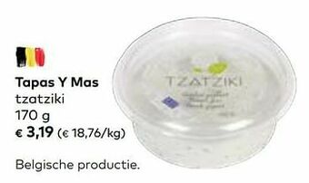 Bio Planet Tapas y mas tzatziki aanbieding
