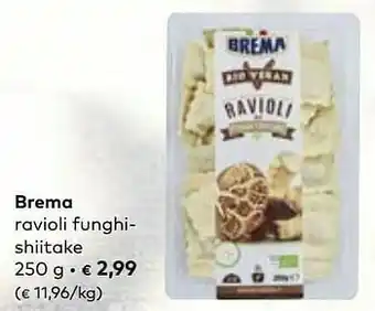 Bio Planet Brema ravioli funghishiitake aanbieding