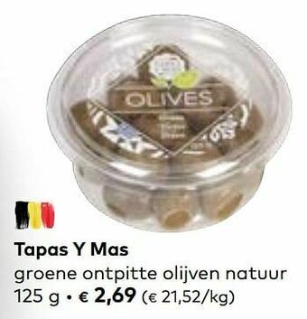Bio Planet Tapas y mas groene ontpitte olijven natuur aanbieding