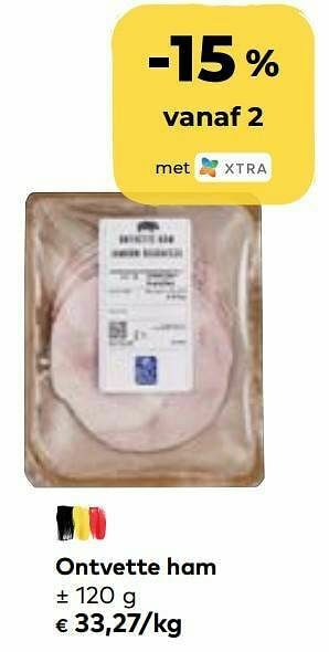 Bio Planet Ontvette ham aanbieding