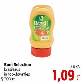 Colruyt Boni selection brasilsaus in top-downfles aanbieding