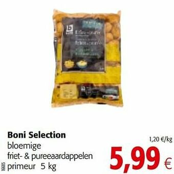 Colruyt Boni selection bloemige friet- + pureeaardappelen aanbieding