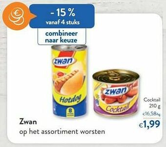 OKay Zwan cocktail aanbieding
