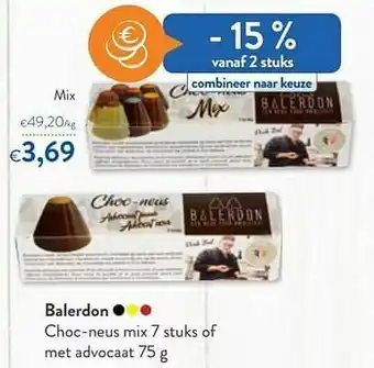 OKay Balerdon choc-neus mix aanbieding
