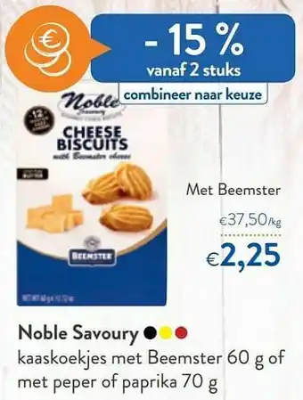 OKay Noble savoury met beemster aanbieding