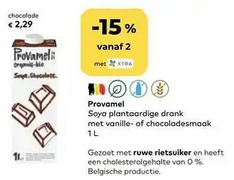 Bio Planet Provamel chocolade aanbieding