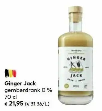 Bio Planet Ginger jack gemberdrank aanbieding
