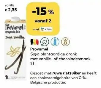 Bio Planet Provamel vanille aanbieding