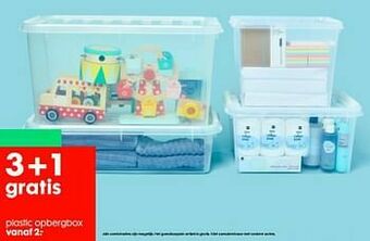 HEMA Plastic opbergbox aanbieding