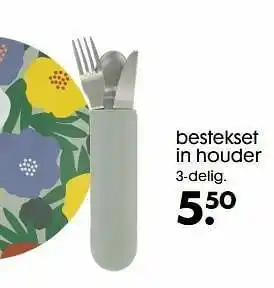HEMA Bestekset in houder aanbieding