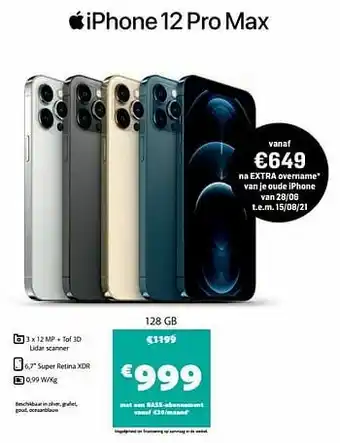 Apple iphone 12 pro max 128 gb