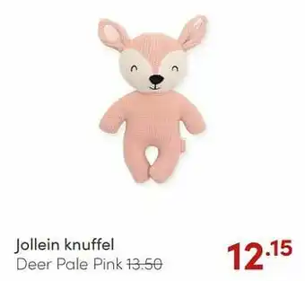 Baby & Tiener Jollein knuffel deer pale pink aanbieding