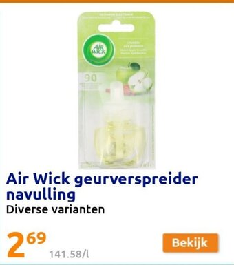 Action Air Wick geurverspreider navulling aanbieding