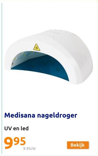 Action Medisana nageldroger UV en LED aanbieding