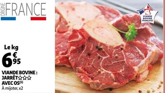 Auchan Viande Bovine: Jarret Avec OS aanbieding